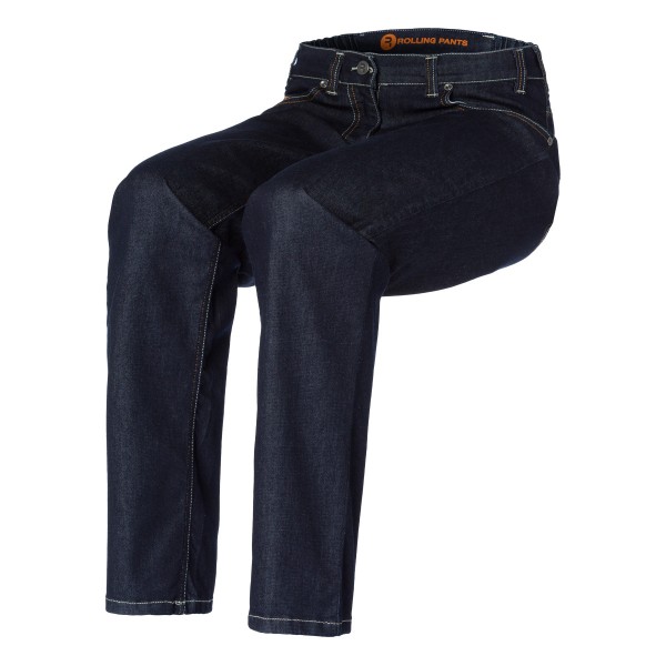 CHRISTA Damen-Jeans stone washed im „Slim fit" 5-Pocket Style in stretch Denim