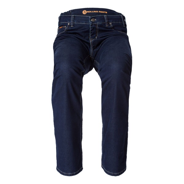 CARLOS Herren Thermo Stretch Denim Jeans im slim-fit 5-Pocket Style stone washed