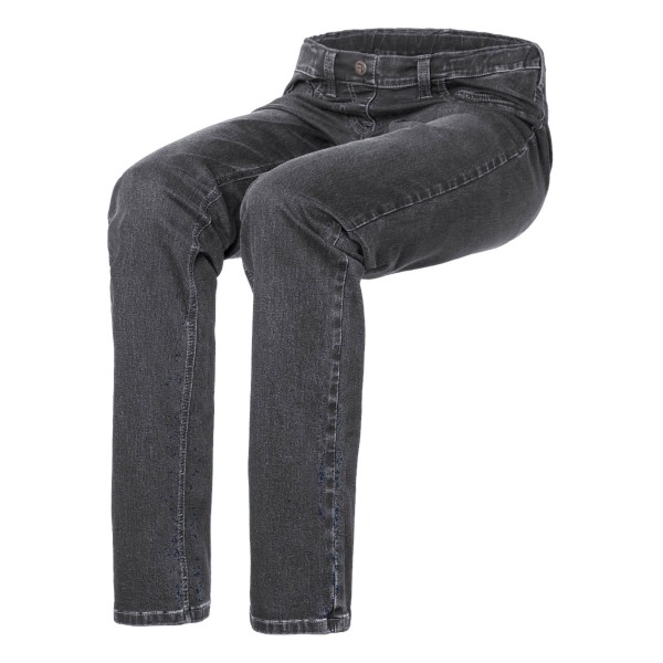 CARA Damen-Jeans in Grey Denim washed im „Loose fit" 5-Pocket Style
